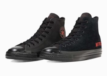 넷플릭스 x 컨버스 ALL STAR AGED HI — 미니멀리즘과 브랜드 아이덴티티의 만남