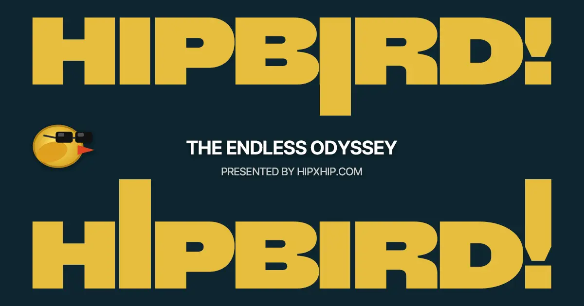 미디어 브랜드가 게임을 만든 이유? HIPxHIP(힙힙)의 'HIPBIRD!(힙버드!)' 3 HIPBIRD! Game Title Image