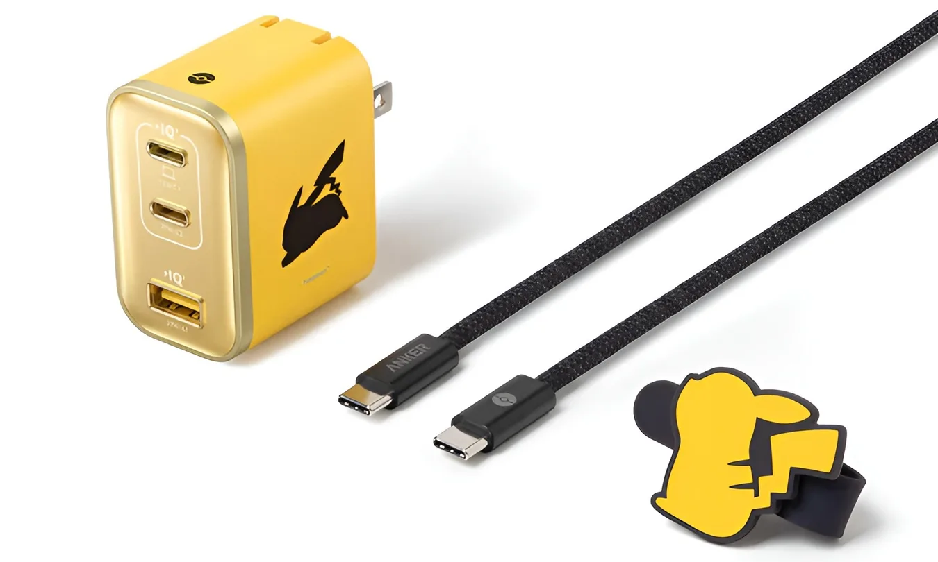Anker-USB-Fast-Charger-70W-Pikachu-Model