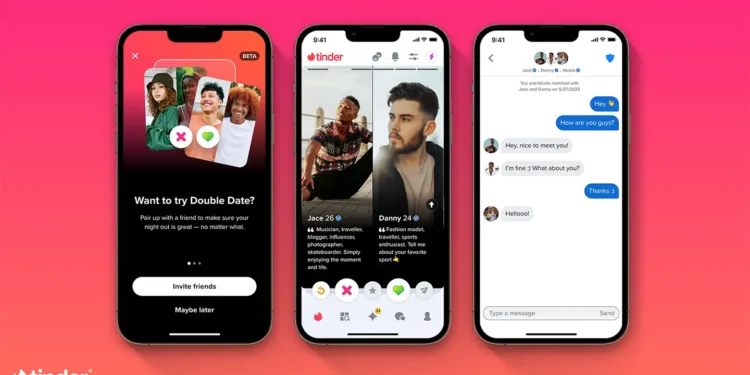 tinder app screen