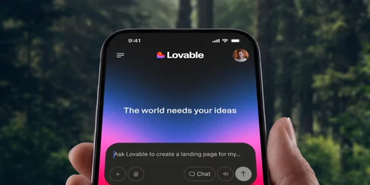 Lovable, 노코드 바이브코딩 AI 앱 빌더를 iOS와 안드로이드에서 출시하다 1 Lovable App