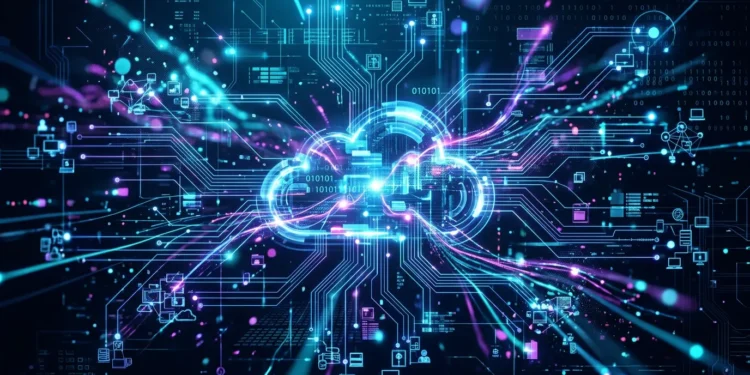 투자자들이 사랑하는 AI, 클라우드 호스트(Cloud Host)가 중심이 되다 Cloud Host AI gen image by HIPxHIP.com